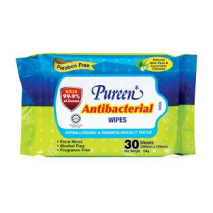 PUREEN ABW2030 A/BACT WIPES F/F 30'SX2 PUREEN ABW2030 A/BACT WIPES F/F 30'SX2