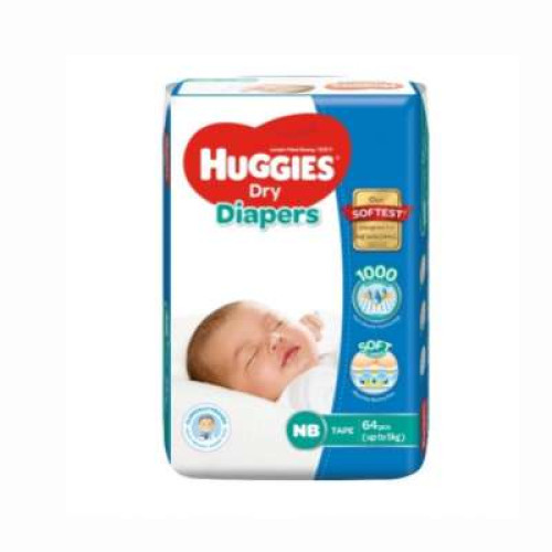 HUGGIES DRY JUMBO NB60