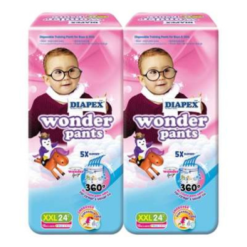 DIAPEX WONDER PANTS JUMBO PACK XXL24