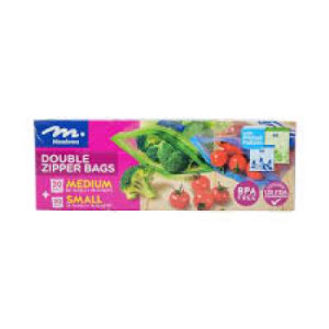MEADOWS DOUBLE ZIPPER S+M 60PC MEADOWS DOUBLE ZIPPER S+M 60PC