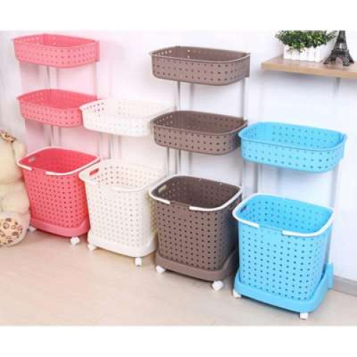 SIS359 3 LAYER M/P BASKET W WHEEL 