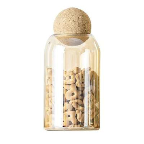 SIS12932 GLASS JAR 800ML