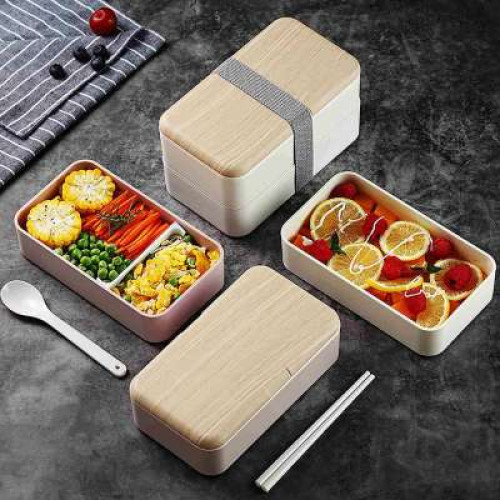 SIS317 JAPANESE 2LAYER LUNCH BOX