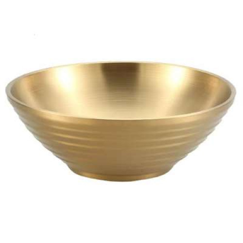 SIS12895 304 GOLDEN BOWL 16CM