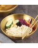 SIS12896 304 GOLDEN BOWL 22CM