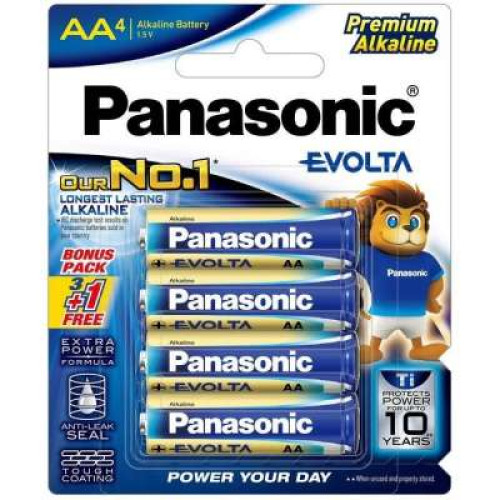 PANASONIC EVOLTA AA SIZE LR6EG/4B1F