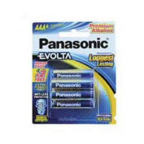 PANASONIC EVOLTA AAA SIZE LR03EG/6B2F