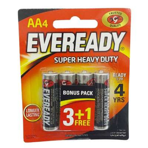 EVEREADY SHD AA 3 FREE 1 (1215BP3+1R)