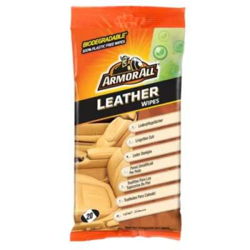 ARMOR ALL 20CT LEATHER FLOW WIPES