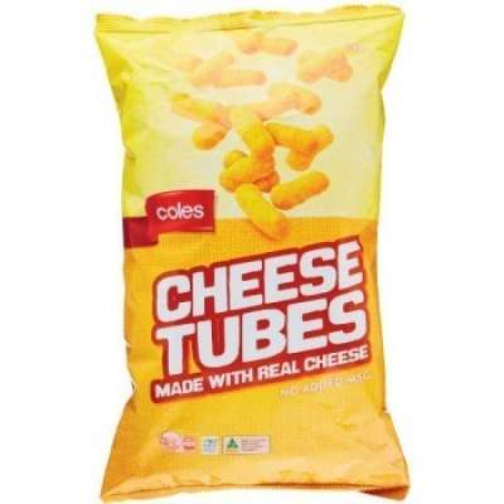 Coles Cheese Tubes 170g